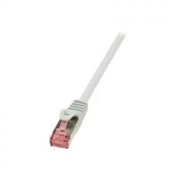 Tīkla kabelis LogiLink 1m RJ-45 Cat6 S/FTP Balts