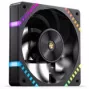 Jonsbo HF2-120 Reverse Blade PWM ARGB 120mm Melns - korpusa ventilators ar reversajām lāpstiņām, PWM kontroli un ARGB apgaismojumu
