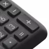 Casio MS-8F vienkāršs galda kalkulators, 8 cipari, baterija/saules enerģija, melns