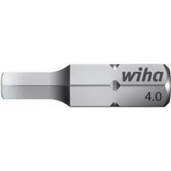 Wiha 7013 Z Skrūvgrieža uzgalis — 5.0 mm tērauds, 25 mm garums, 1/4 collas sešstūra kāts, 1 gab.