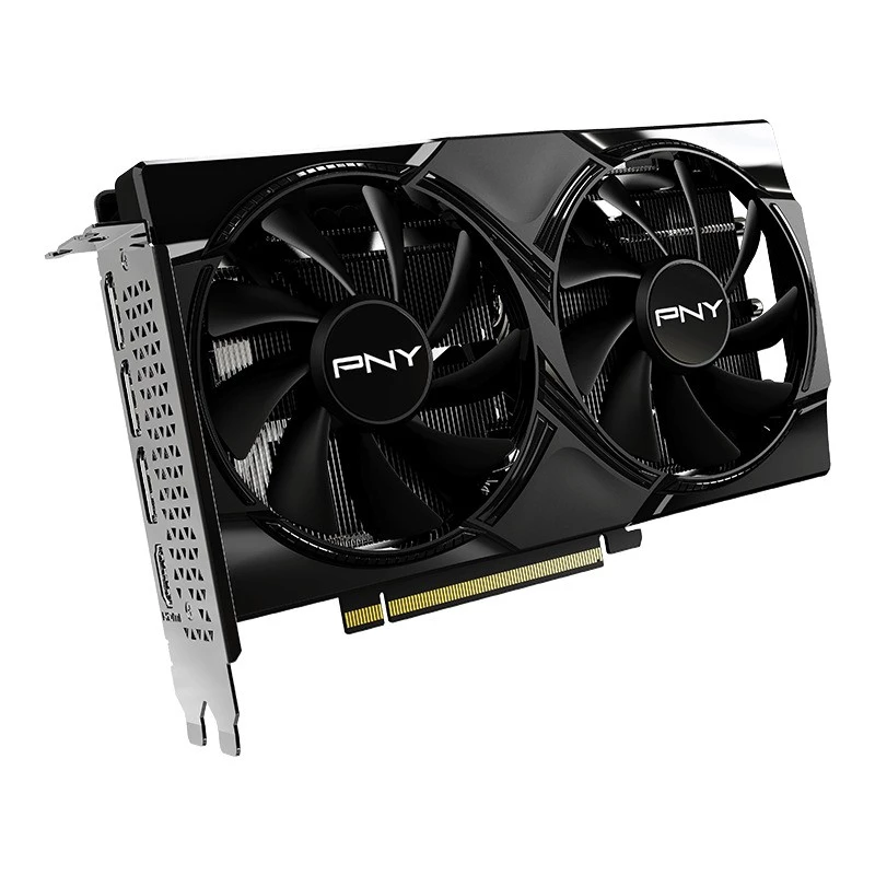Grafikas karte PNY GeForce RTX 5050 — 8 GB GDDR6, 2317 MHz, 128 bitu, PCIe x8 5.0, divu ventilatoru dzesēšana