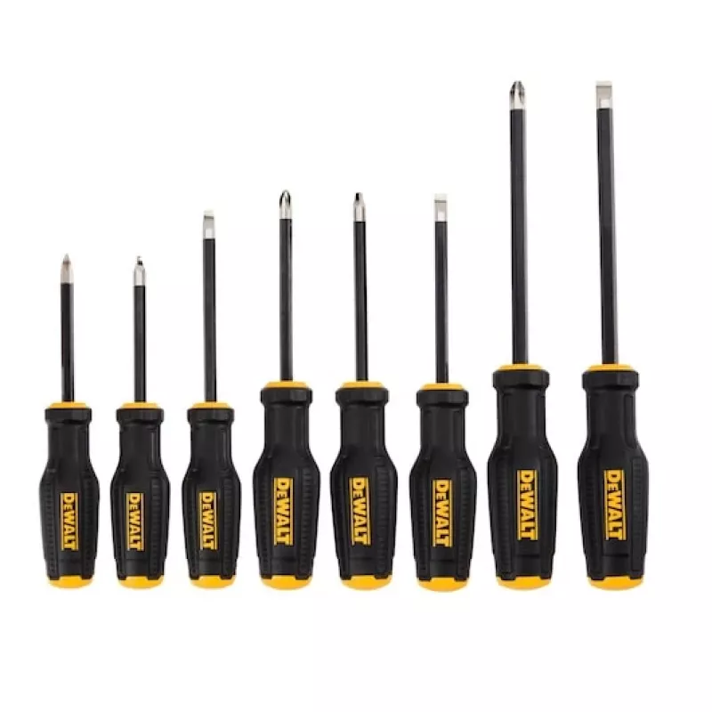 Manuālo skrūvgriežu komplekts DeWALT DWHT65102-0 8 gab., 1 kg