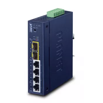 PLANET IGS-4215-4T2S Industriālais pārvaldāmais slēdzis L2/L4 4 porti Gigabit Ethernet 10/100/1000