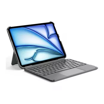 Inateck tastatūras maciņš iPad Pro 11 QWERTZ pelēks