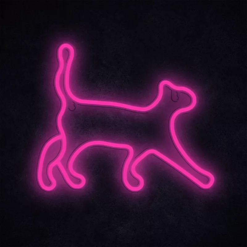 Dekoratīvā neonveida LED gaisma MANTA SNL70PK Style Neon Lights CAT 2 Pink (SNL70PK)