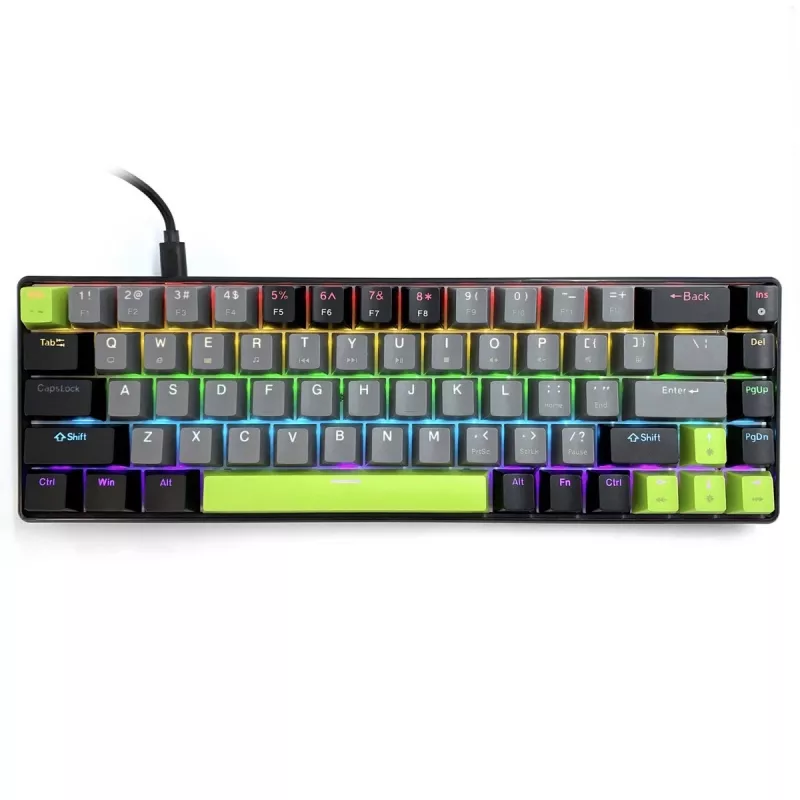 Media-Tech MT1260 Red Core MX60 mehāniskā spēļu tastatūra, 60 %
