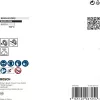 Stiepļu ritenis Bosch 2 608 622 059 Diametrs 11.5 cm Stieples biezums 0.5 mm