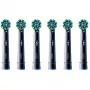 Oral-B Pro CrossAction CleanMaximizer rezerves birstītes, melnas, 6 gab.