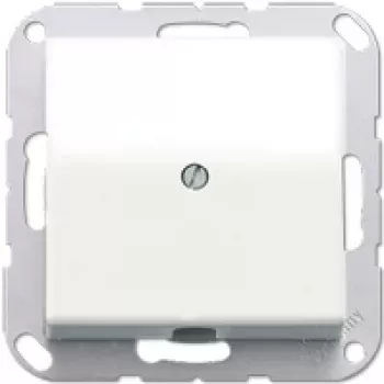 Jung AS 590 A WW kontaktligzda, balta, duroplasta korpuss, ieejas diametrs 1,3 cm