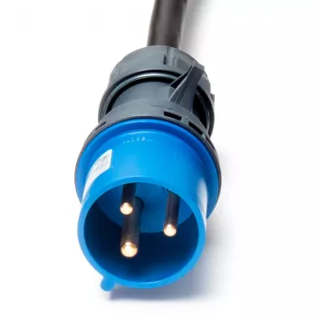 Drošības adapteris JUICE CONNECTOR, CEE32 / 230V, Vienfāzes (Zils, priekš JUICE BOOSTER 2)