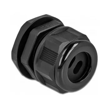 Kabeļa blīvslēgs DeLOCK 60391 Melna Plastmasa 2 gab.
