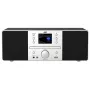 JVC RD-E874B mini mūzikas centrs, interneta/DAB+/FM radio, CD, Bluetooth, 20 W, melns