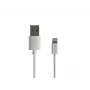 Natec Prati Lightning (vīriešu) — USB-A (vīriešu) kabelis 2m MFi balts NKA-2149