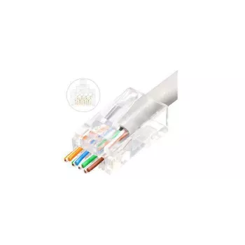 Lanview LVN125306 RJ45 savienotājs caurspīdīgs 50gab