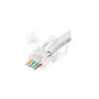 Lanview LVN125306 RJ45 savienotājs caurspīdīgs 50gab