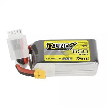 Tattu R-Line 650mAh 14,8V 95C 4S1P XT30 akumulators
