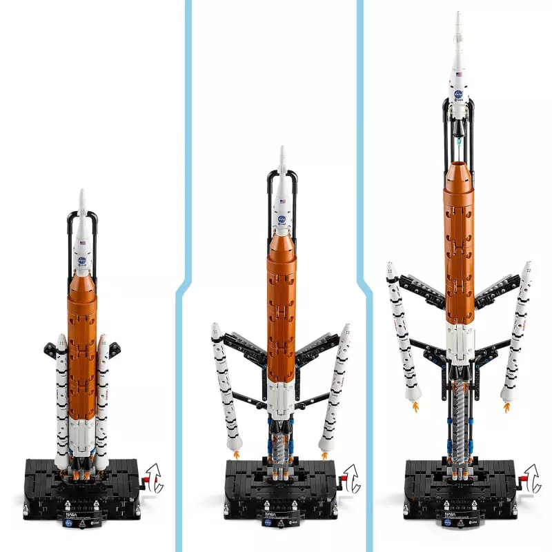 LEGO TECHNIC 42221 NASA Artemis Space Launch System raķete