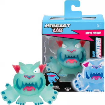 MrBeast Lab Vinila figūriņa - Glow Panther, Spēļu figūriņa
