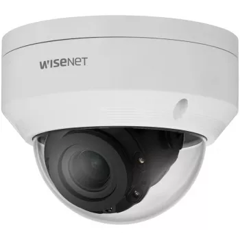 HANWHA WISENET kupola kamera 1/2.8 collu, fiksēta, diena/nakts, 3.2-10mm, 1920x1080, infrasarkanais, IP66, IK10, PoE