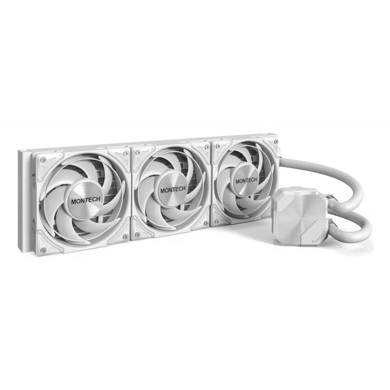 Ūdens dzesēšana Montech HyperFlow Silent AiO - 360mm, balta