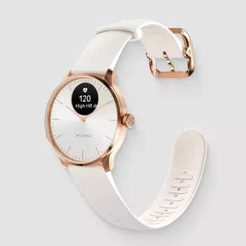 Hibrīds viedpulkstenis Withings ScanWatch Light Gold White