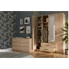 Skapis Topeshop ROMANA 160 SON 11 plaukti 4 durvis Ozols