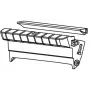 Zebra P1027135-044 printera komplekts – priekšējā paneļa dozators GX420d