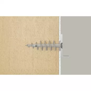 Sienas enkurs Fischer 570349 FID II Plus 80 mm Balts 25 gab.