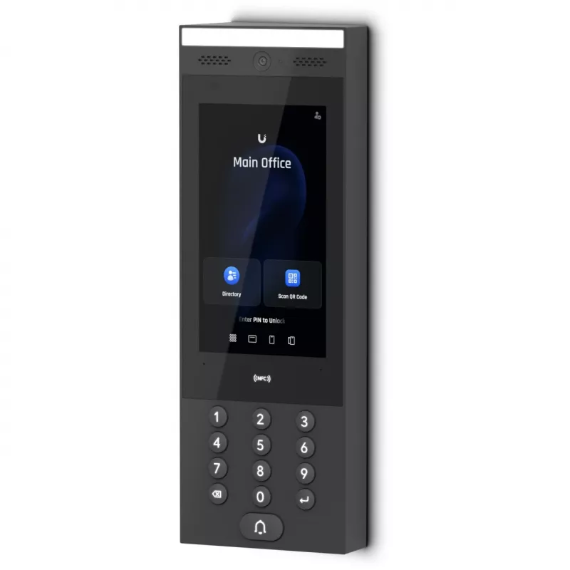 Stiprinājums Ubiquiti UACC-Intercom-WM Melns 122.5mm Platums 324.8mm Augstums