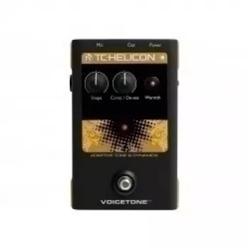 Vokālais dinamizators TC-Helicon VoiceTone T1 — reāllaika balss apstrāde uzstāšanās un ierakstiem