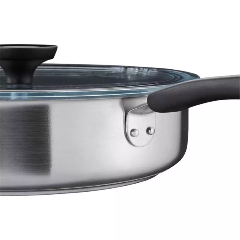 Cepamā panna 26cm ar keramikas pārklājumu un vāku Func