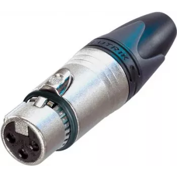 Neutrik NC3FXX-EMC savienojuma piederums melns