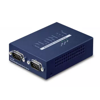 PLANET ICS-120 2-portu seriālais serveris RS232/422/485