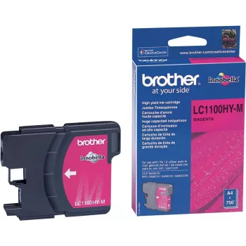 Brother LC1100HYM oriģinālā tintes kasetne Magenta