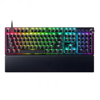 Razer Huntsman V3 Pro vadu spēļu tastatūra, US izkārtojums, melna, analogās optiskās slēdži