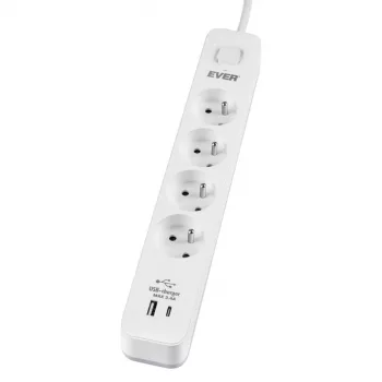 Pārsprieguma aizsardzības pagarinātājs PROTECT 4PL 1A1C USB T/LZ12-PRO015/1000