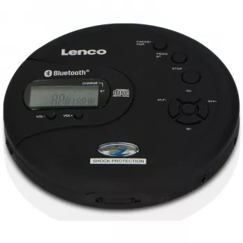 MP3 atskaņotājs Lenco CD-300 Melns
