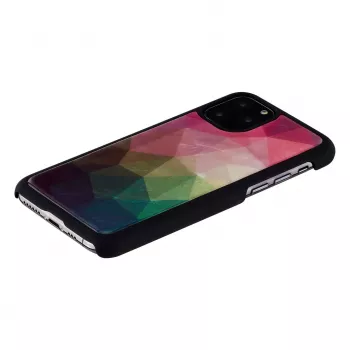 Aizsargmaciņš viedtālrunim iKins iPhone 11 Pro ar ūdensziedu rakstu, melns