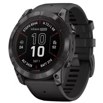 GARMIN fēnix 7X Pro 51 mm, 1.4 collu (3.56 cm) MIP 280×280, Skārienjutīgs, Wi‑Fi, GPS, 32 GB, Melns