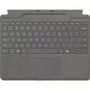 Microsoft Surface Pro klaviatūra QWERTZ vācu ar pildspalvas glabātuvi Platinum
