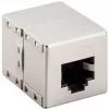 Wentronic Goobay CAT 5e RJ45 savienotājs/savienotājs - līdz 100 MHz tīkliem, ekranēts (15027)
