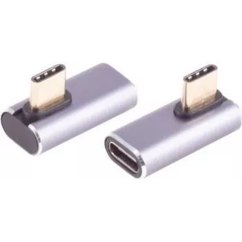 ShiverPeaks USB-C 90° leņķa adapteris 14-05036, pagriežams pa kreisi/labi