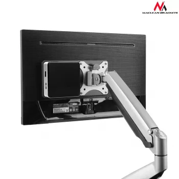 Maclean MC-721NUC Mac Mini datora VESA stiprinājums ar galvas montāžu