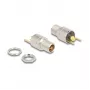 DeLOCK DC savienotājs 5.5 x 2.5 mm sievišķais paneļmontāžas lodēšanas versija 20 V 15 A