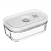 Pārtikas uzglabāšanas kārbu komplekts ZWILLING FRESH & SAVE taisnstūra stikls/plastmasa 3 gab., 0,35/0,75/1,6 L, hermētisks, mikroviļņu/cepeškrāsns/ledusskapis drošs