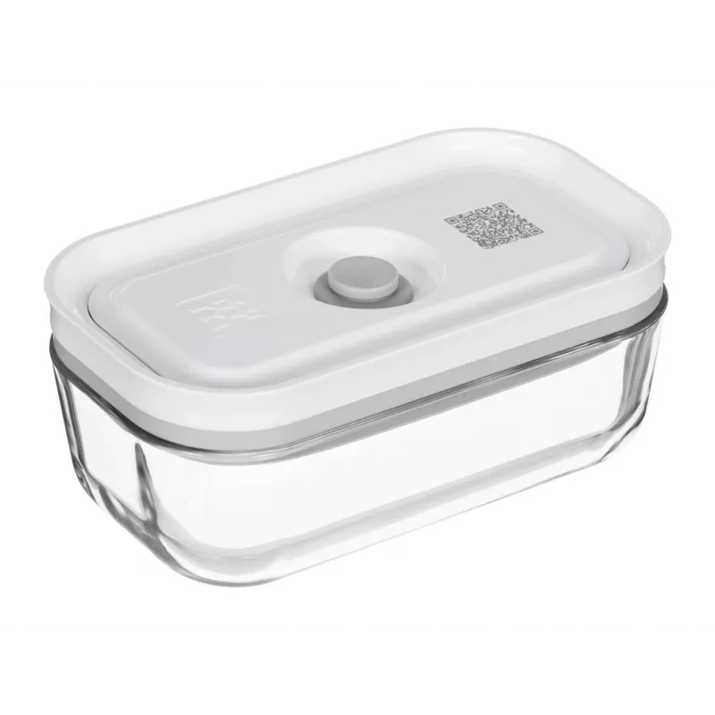 Pārtikas uzglabāšanas kārbu komplekts ZWILLING FRESH & SAVE taisnstūra stikls/plastmasa 3 gab., 0,35/0,75/1,6 L, hermētisks, mikroviļņu/cepeškrāsns/ledusskapis drošs