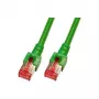 EFB-Elektronik RJ45 Patch Kabelis Cat.6 S/FTP LSZH Zaļš 1,5m