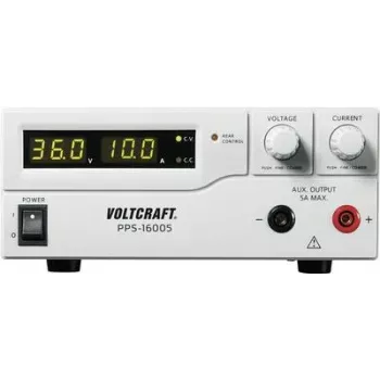 Laboratorijas barošanas bloks Voltcraft PPS-16005 1–36V DC, 0–10A