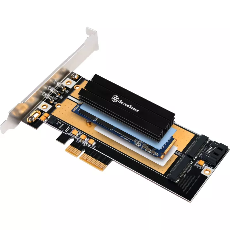 Silverstone SST-TP02-M2 M.2 SSD dzesēšanas komplekts