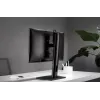 Gembird MS-D1-01 Monitora galda statīvs, augstuma regulēšana, melns